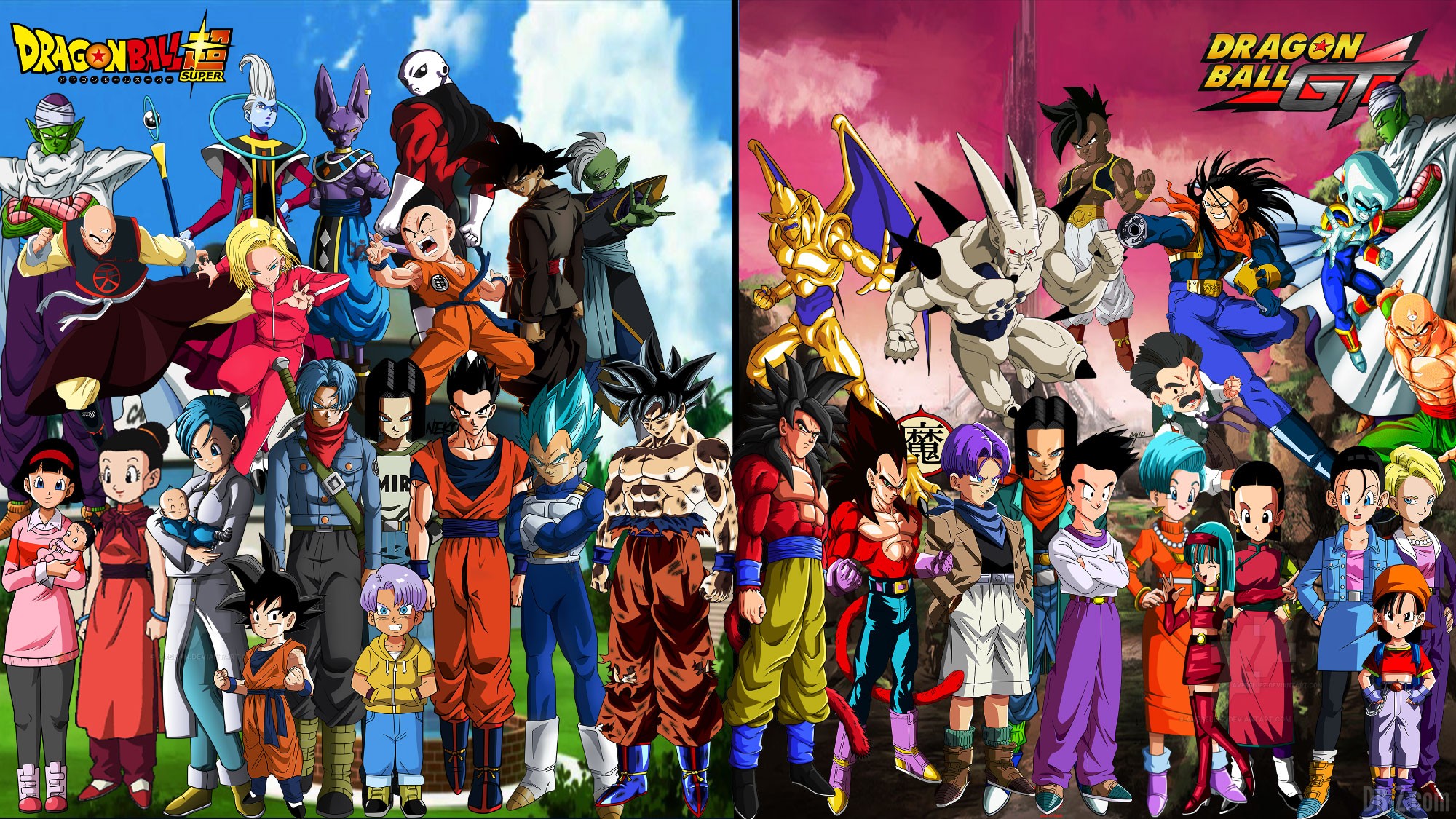 Faut-il d'abord regarder Dragon Ball Super ou Dragon Ball GT