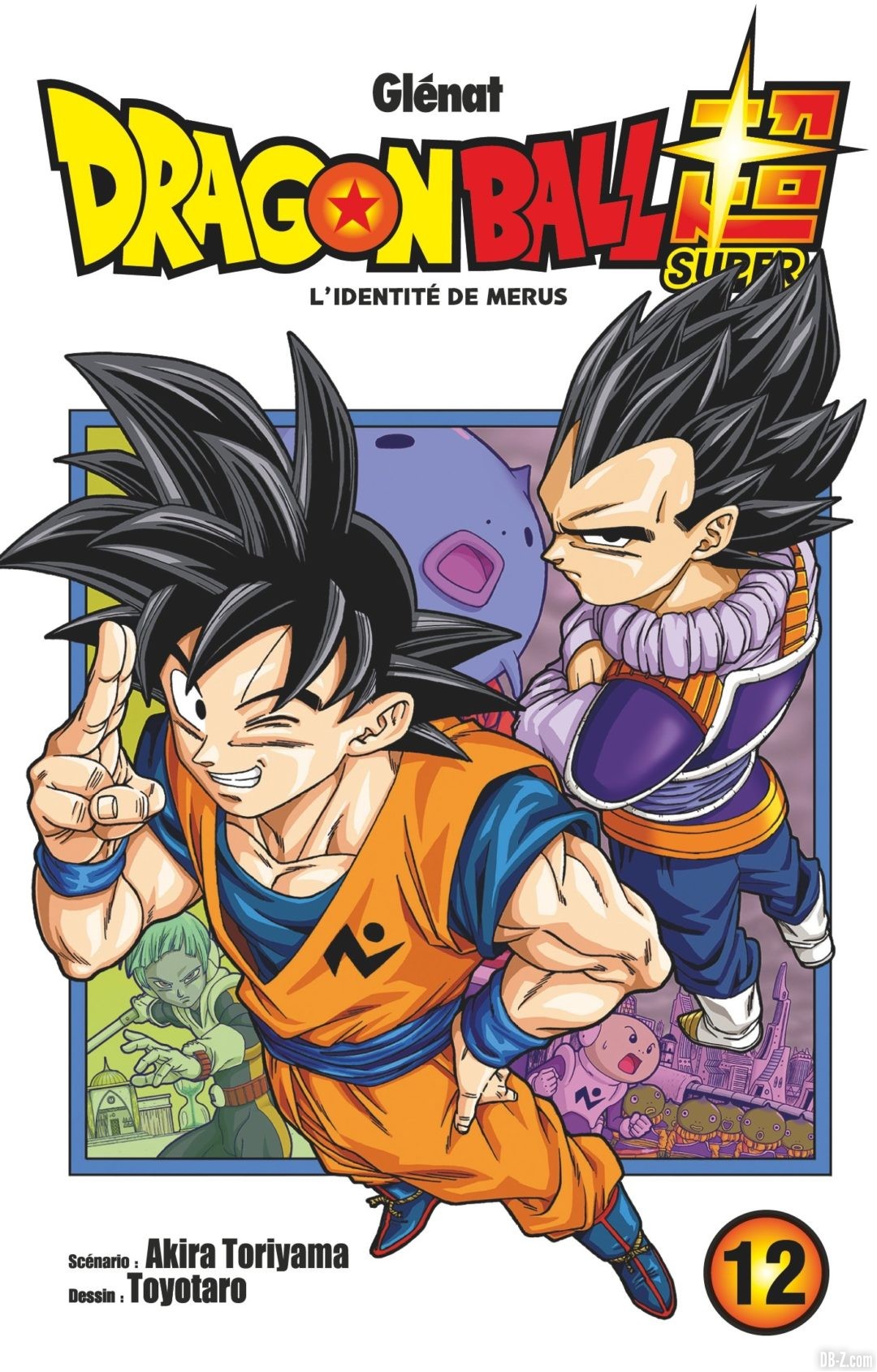 Couverture Tome 12 de Dragon Ball Super en VF