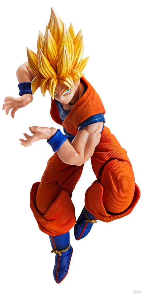 Imagination Works Son Goku Super Saiyan Render 1