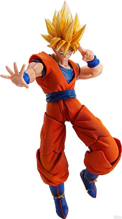 Imagination Works Son Goku Super Saiyan Render 3