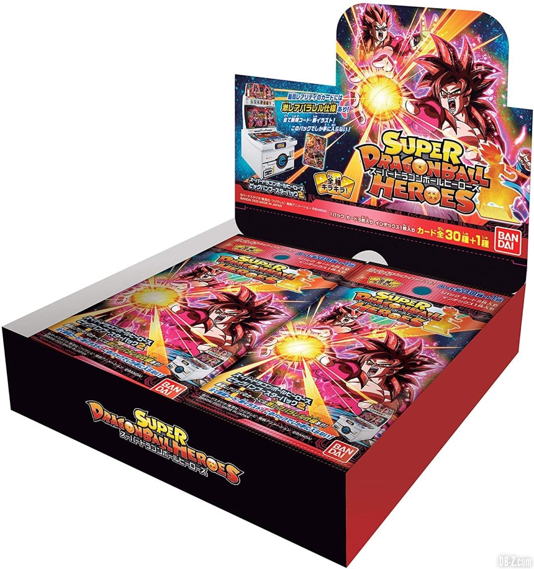 Super Dragon Ball Heroes Big Bang Booster Pack 2