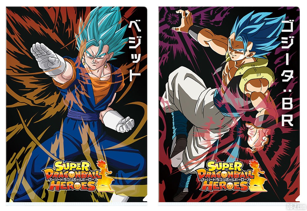 Clearfile Dragon Ball Vegetto et Gogeta SSGSS