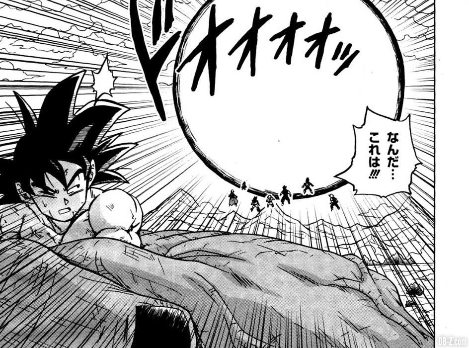 DBS Chaptire 66 Goku regarde Genkidama