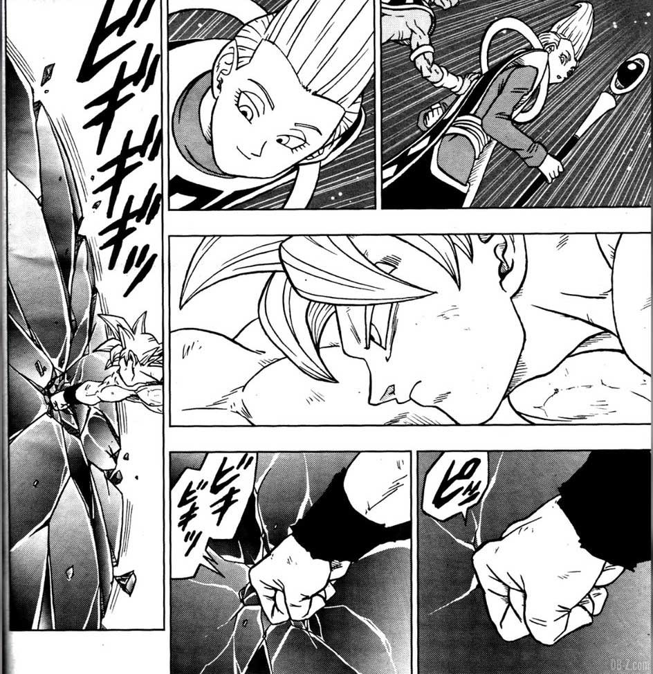 DBS chapitre 66 Whis regarde Goku