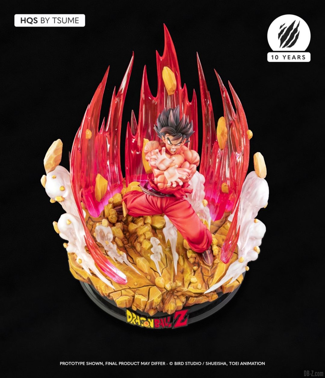 HQS Goku KaioKen Tsume Art Image 01