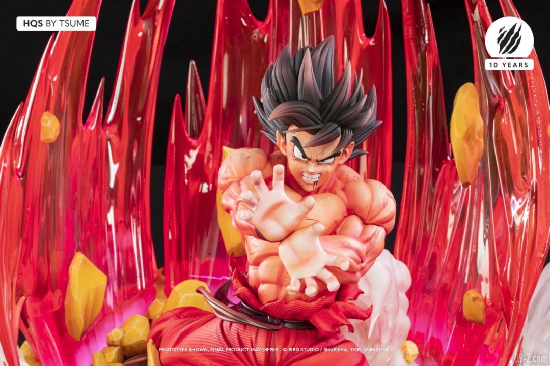 HQS Goku KaioKen Tsume Art Image 02