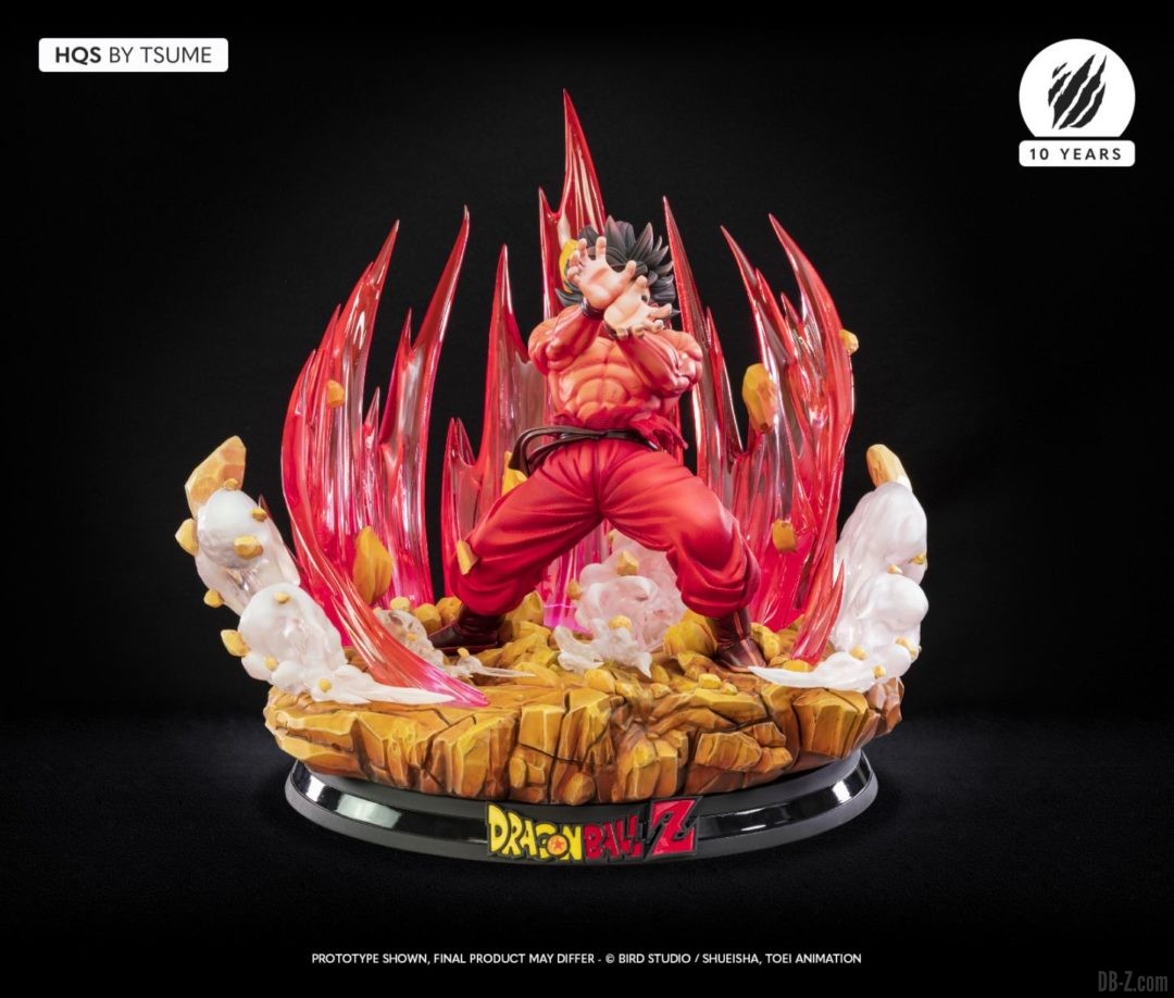 HQS Goku KaioKen Tsume Art Image 03