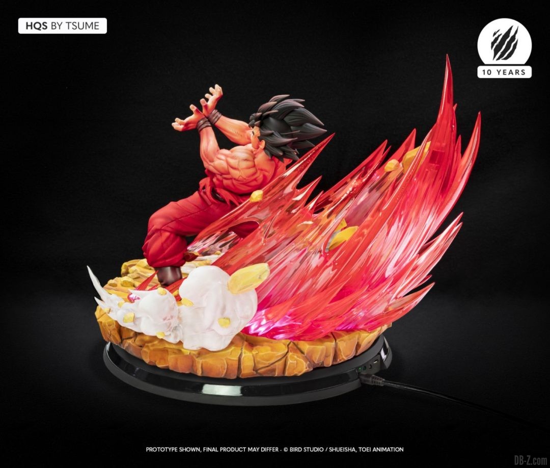 HQS Goku KaioKen Tsume Art Image 06