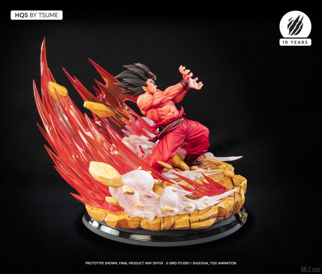 HQS Goku KaioKen Tsume Art Image 09