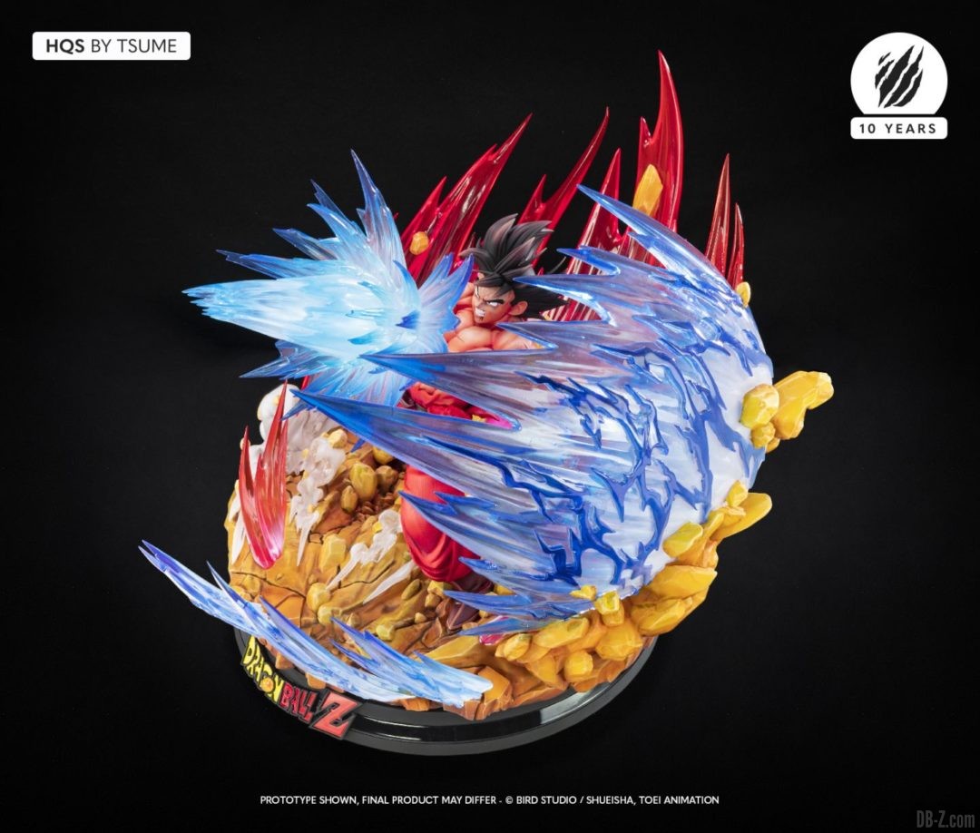 HQS Goku KaioKen Tsume Art Image 16