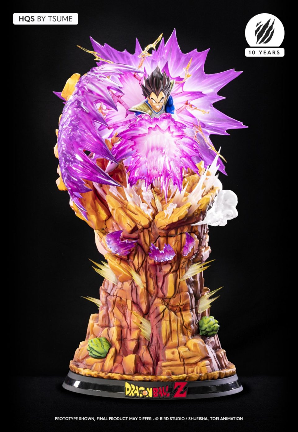 Statue en résine Dragon Ball Flipped Studio Goku Kaio-Ken