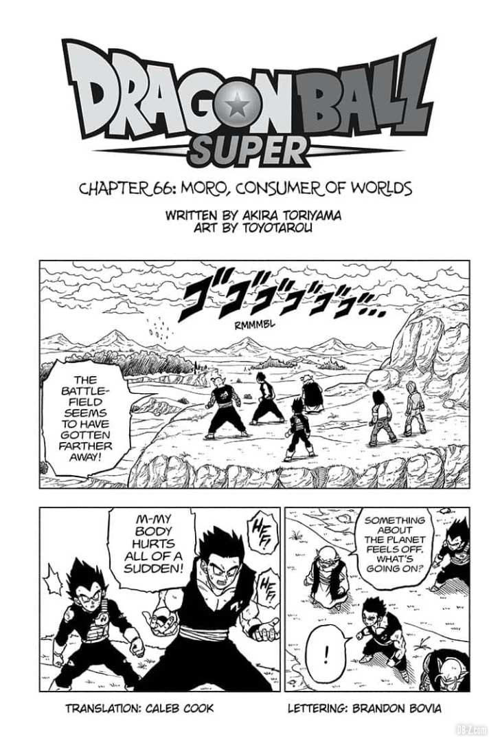 chapitre 66 de dragon ball super manga plus