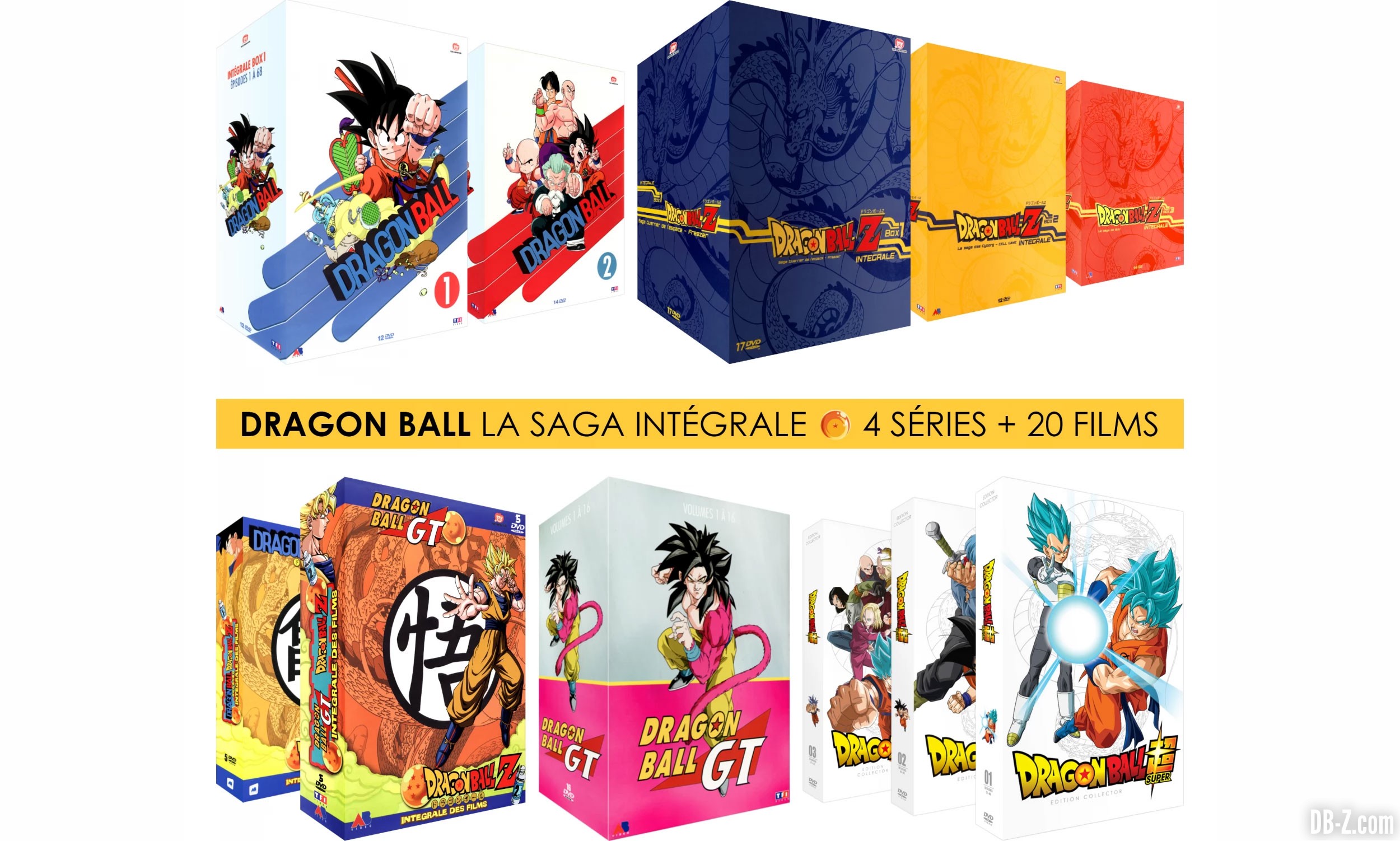 BON PLAN] Intégrale Collector Dragon Ball + DBZ + DBGT + Dragon