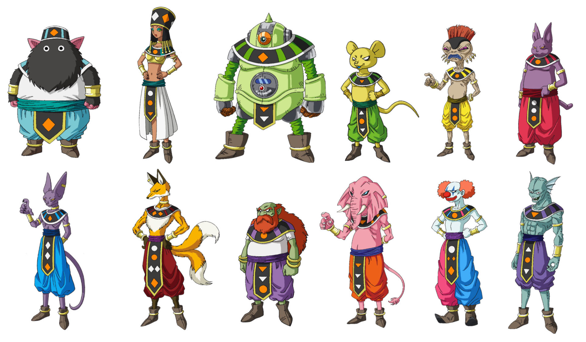 Les Dieux de la Destruction de Dragon Ball sont étonnamment normaux Les Dieux de la Destruction de Dragon Ball sont étonnamment normaux