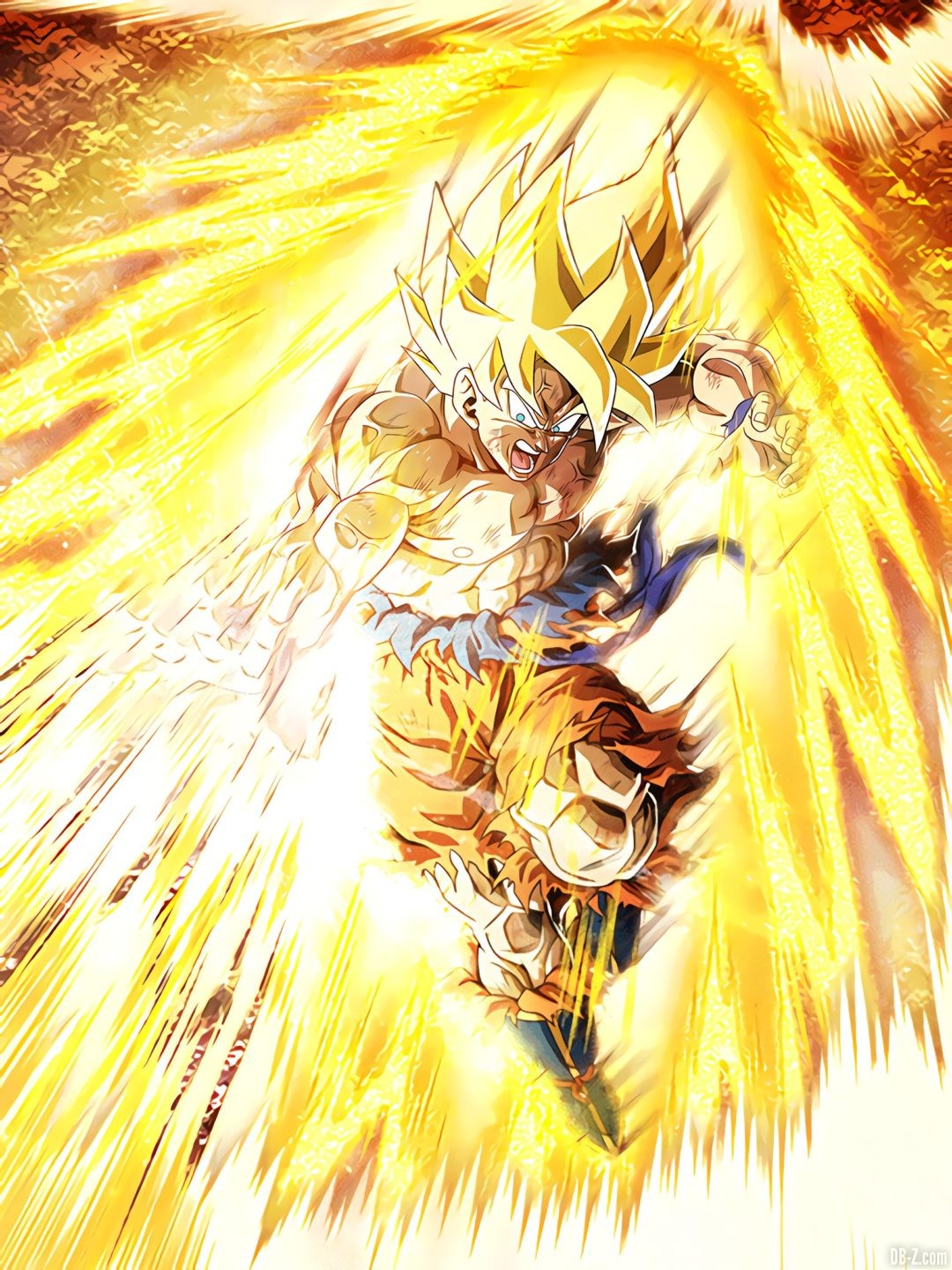 LR Goku Super Saiyan 350 millions apres eveil