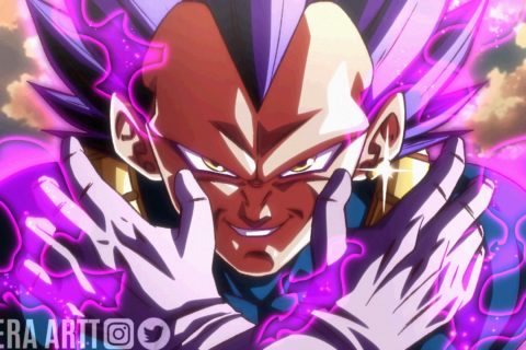 Goku Ultra Instinct vs Vegeta Ultra Ego, dans cette animation Dragon