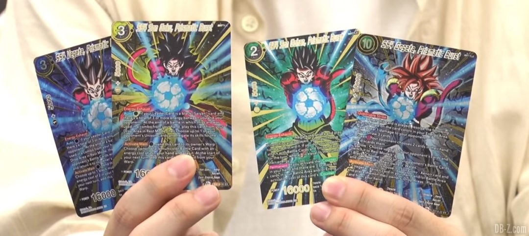 Cartes SS4 DBSCG