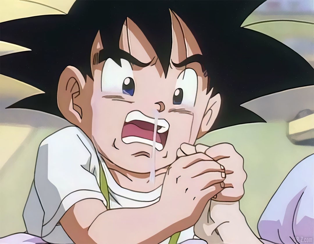 Goku Junior pleure 2