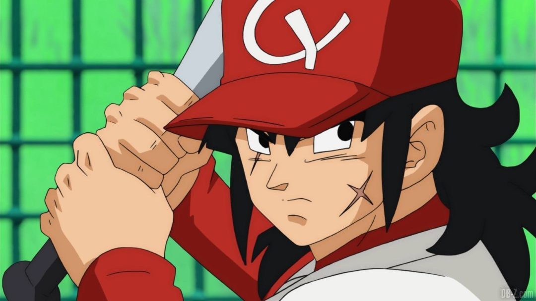 Yamcha batte baseball
