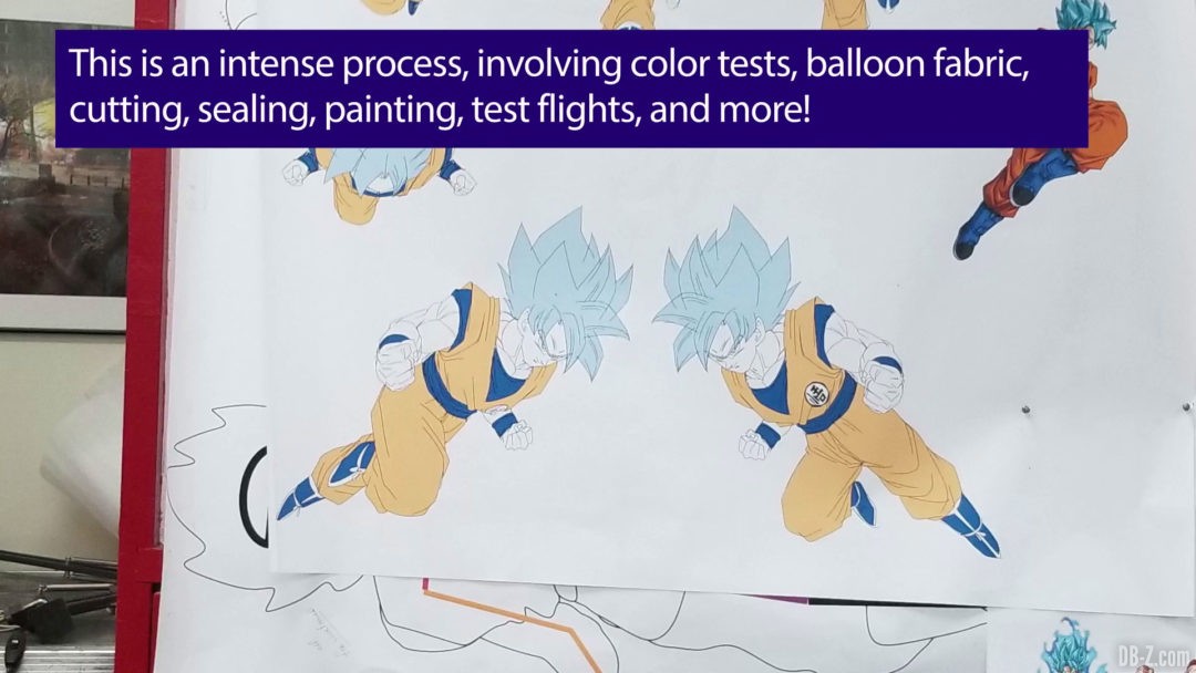 Making of Ballon Goku Thanksgiving 00001
