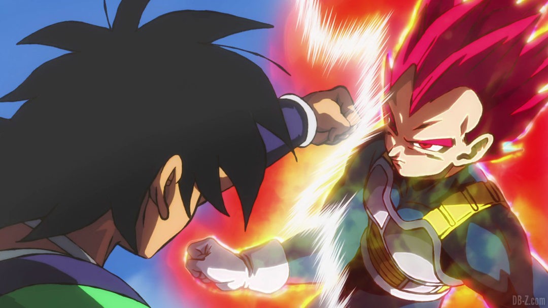 Vegeta Super Saiyan God Broly