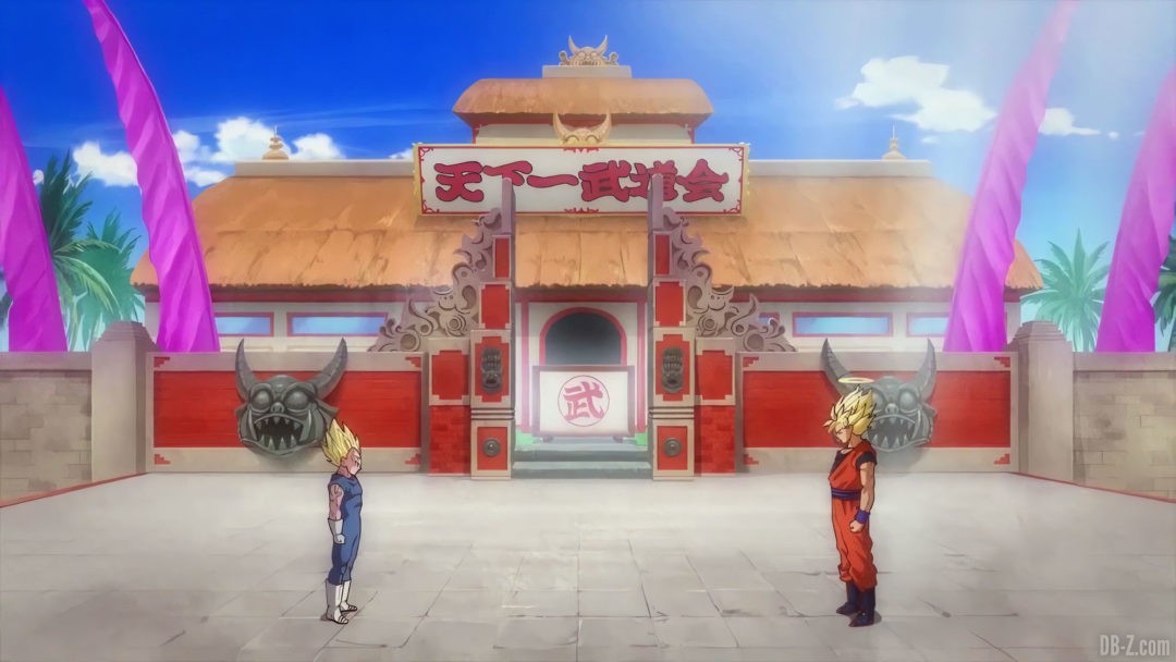 Goku vs Vegeta Tenkaichi Budokai