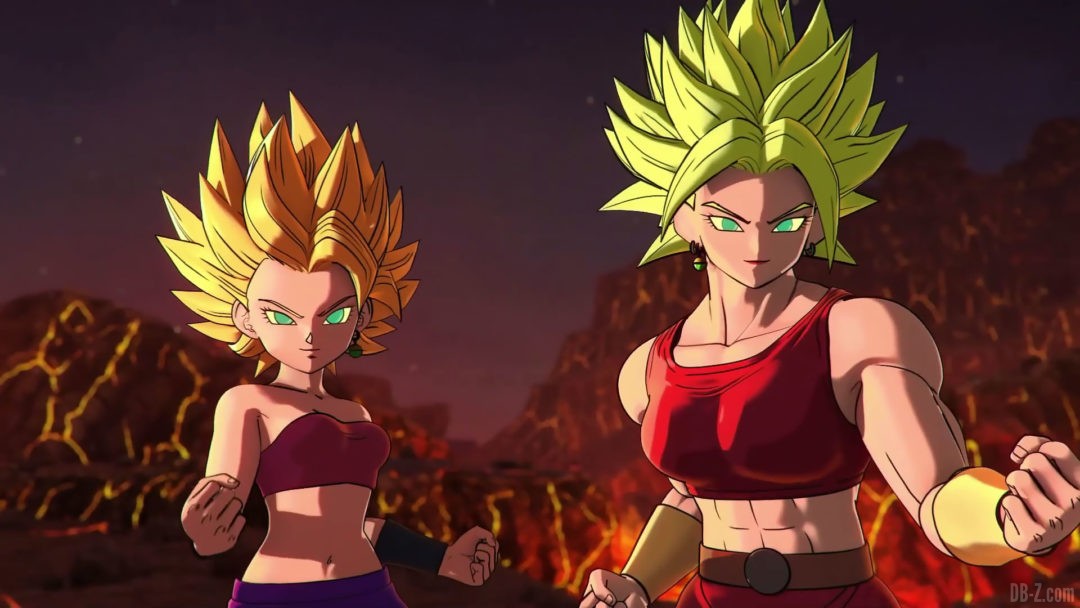 Super Saiyan 2 Kale Caulifla Dragon Ball Xenoverse 2