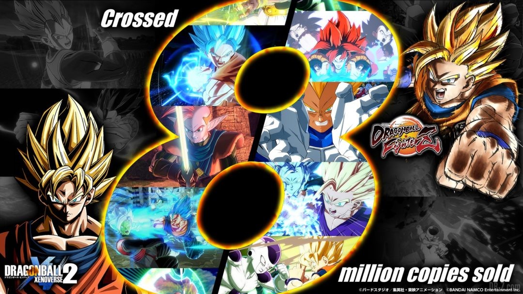 Xenoverse 2 Dragon Ball Fighterz 8 millions