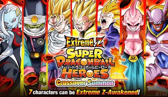 extreme z dokkan battle super dragon ball heroes