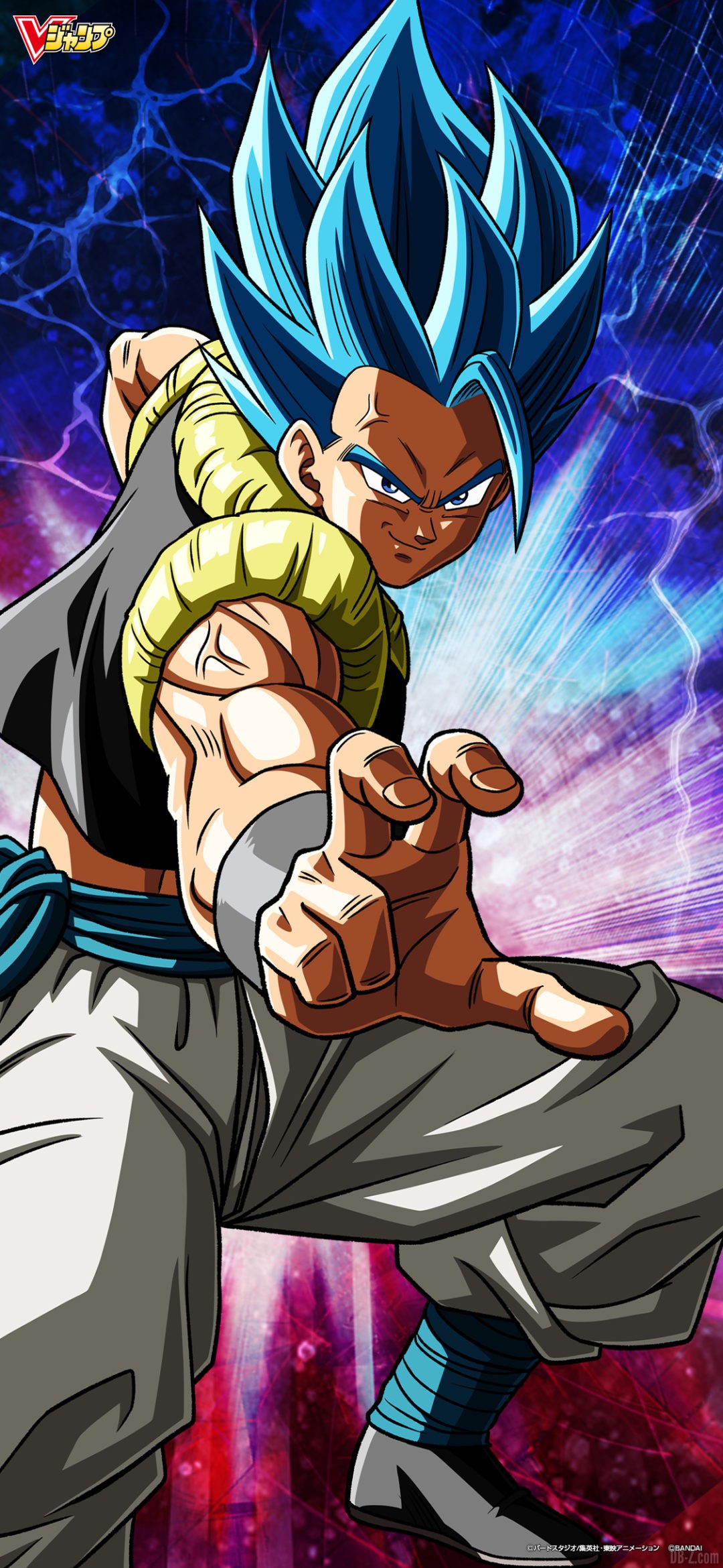 wallpaper gogeta blue w1125 2436
