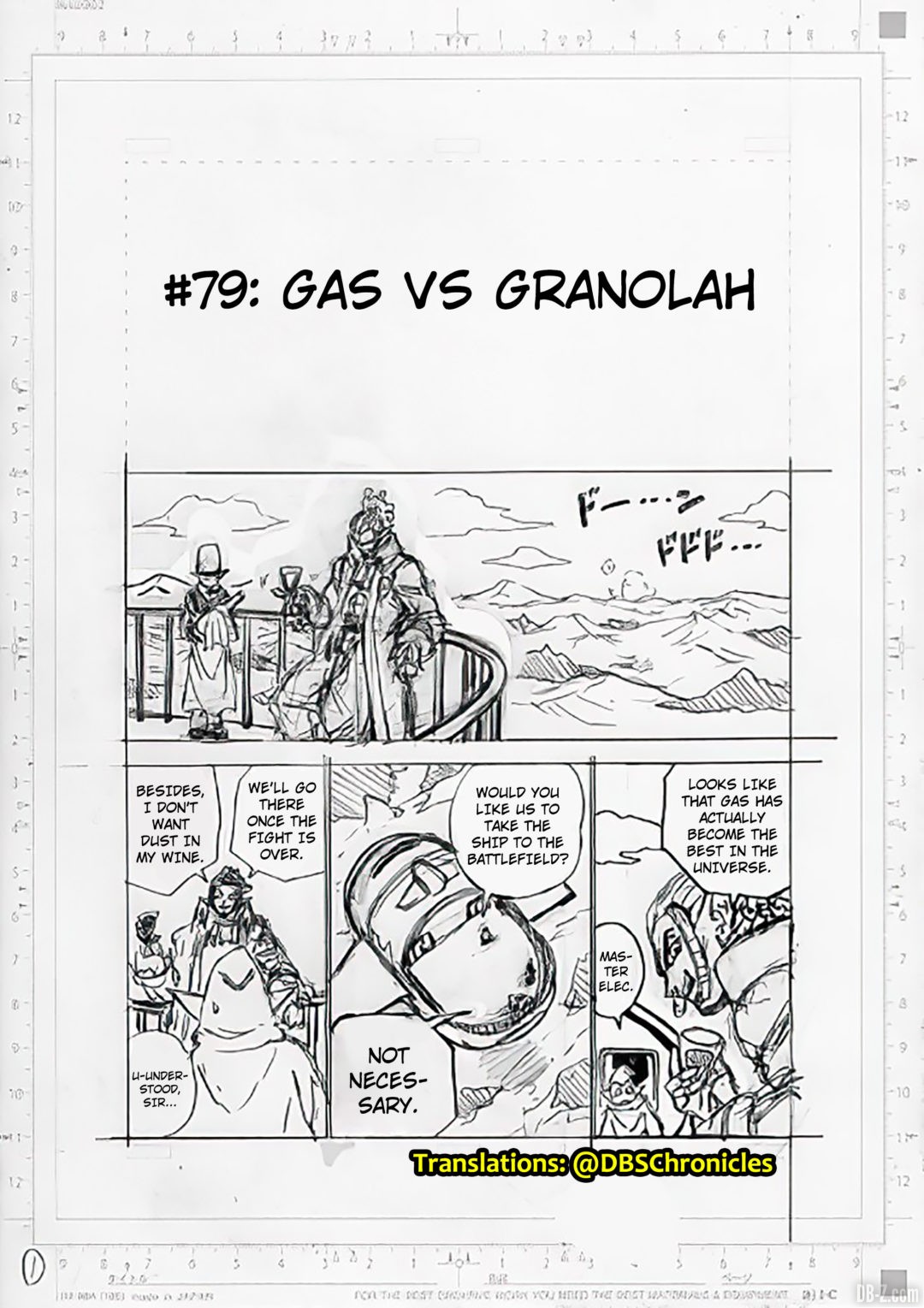 DBS chapitre 79 Page 1