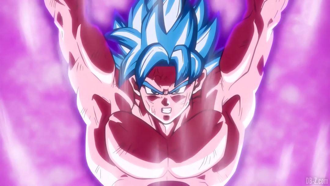 Goku Genkidama Super Saiyan Blue
