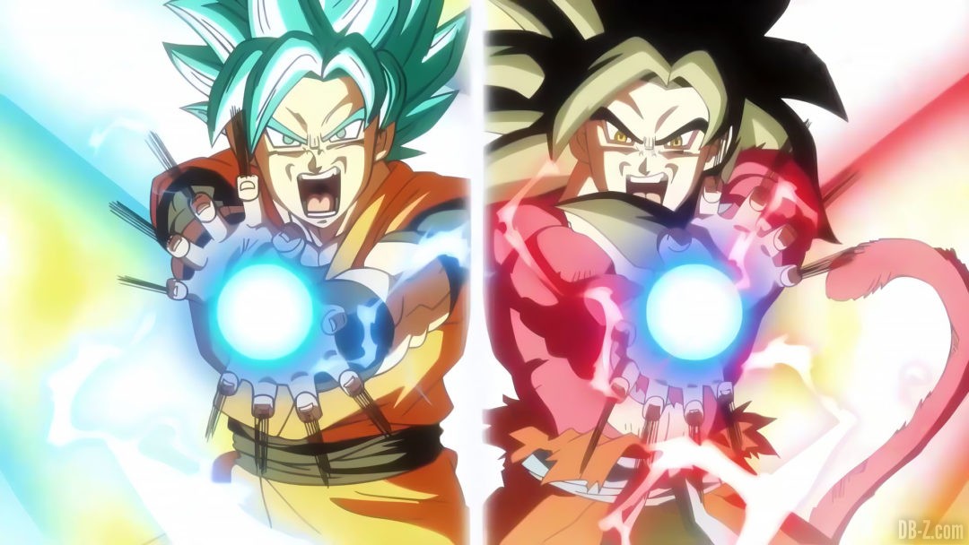Kamehameha Goku SSB Super Saiyan 4