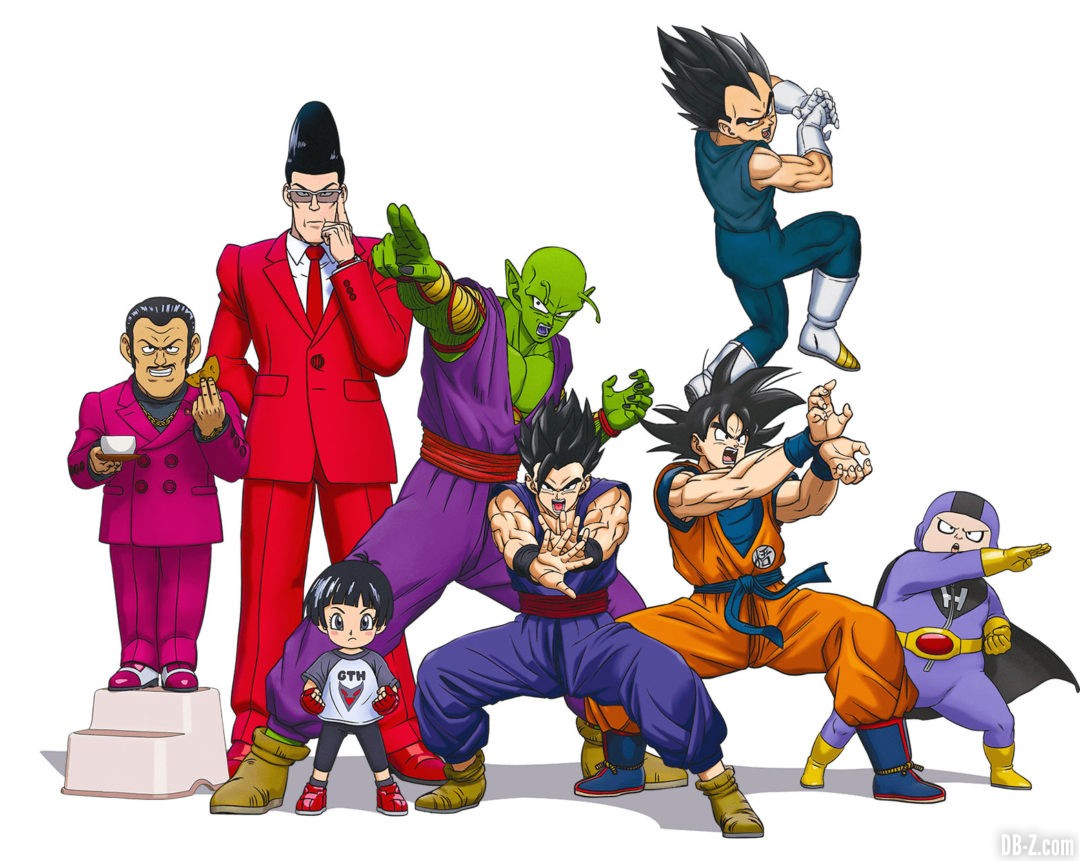 Render poster dragon ball super super hero