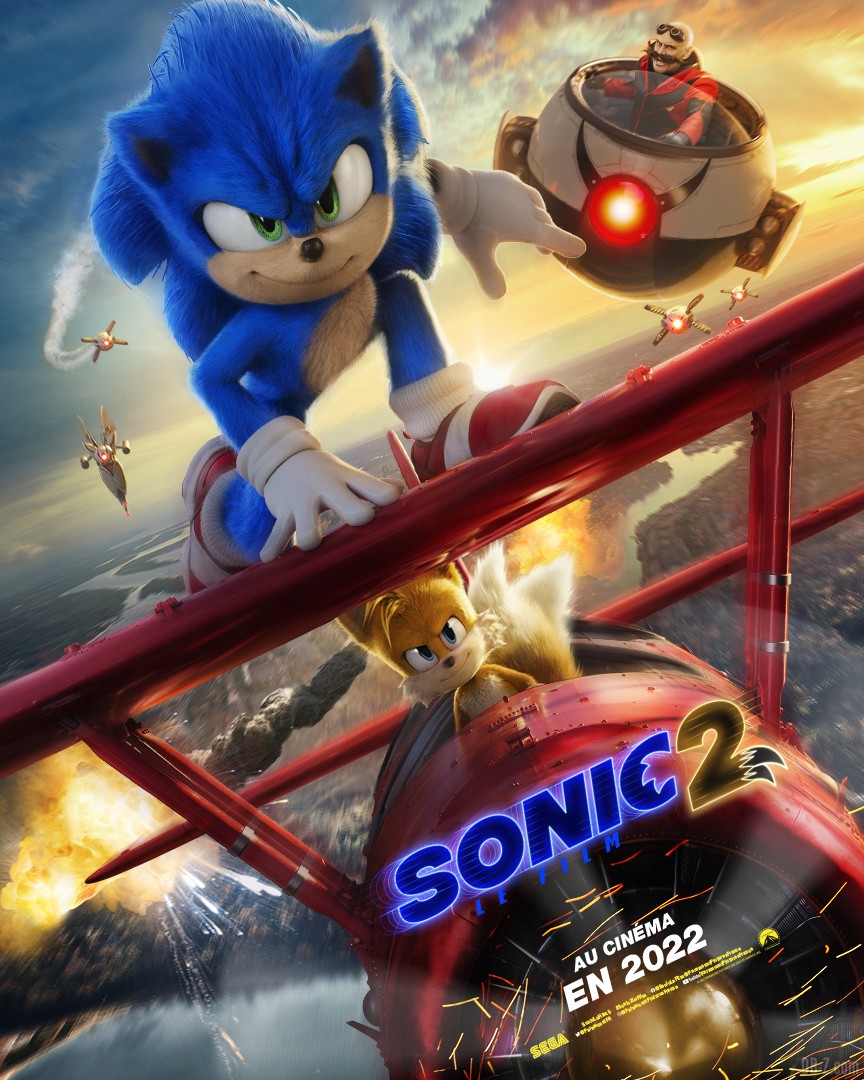 affiche film Sonic 2 France