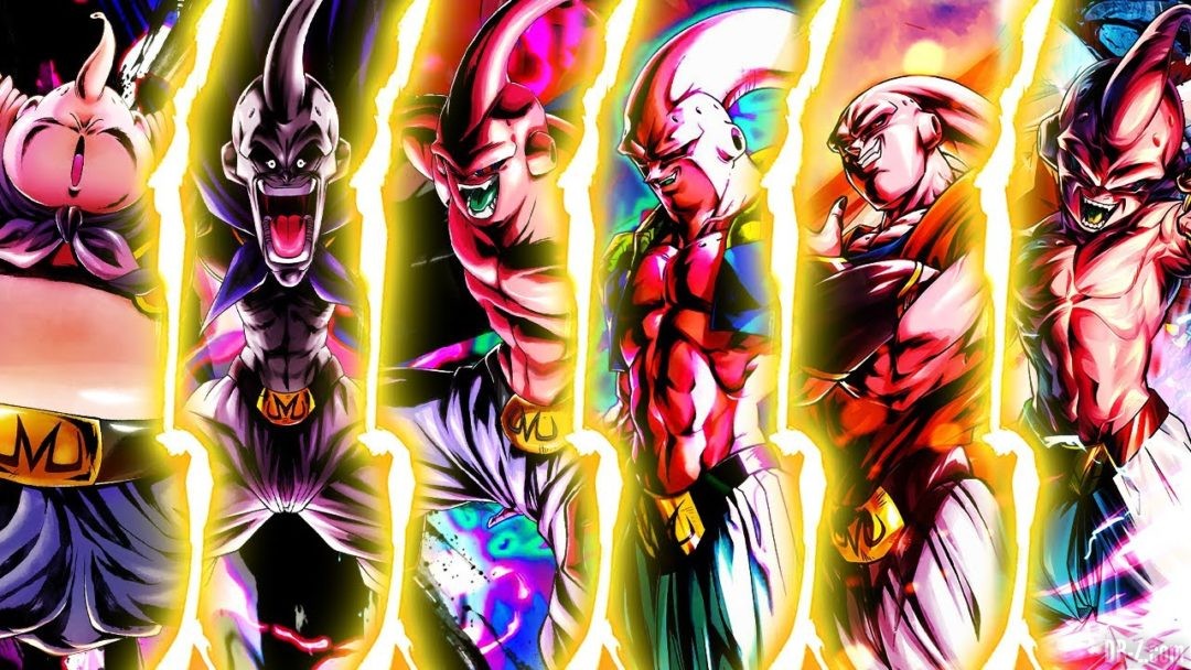 toutes les formes de majin buu