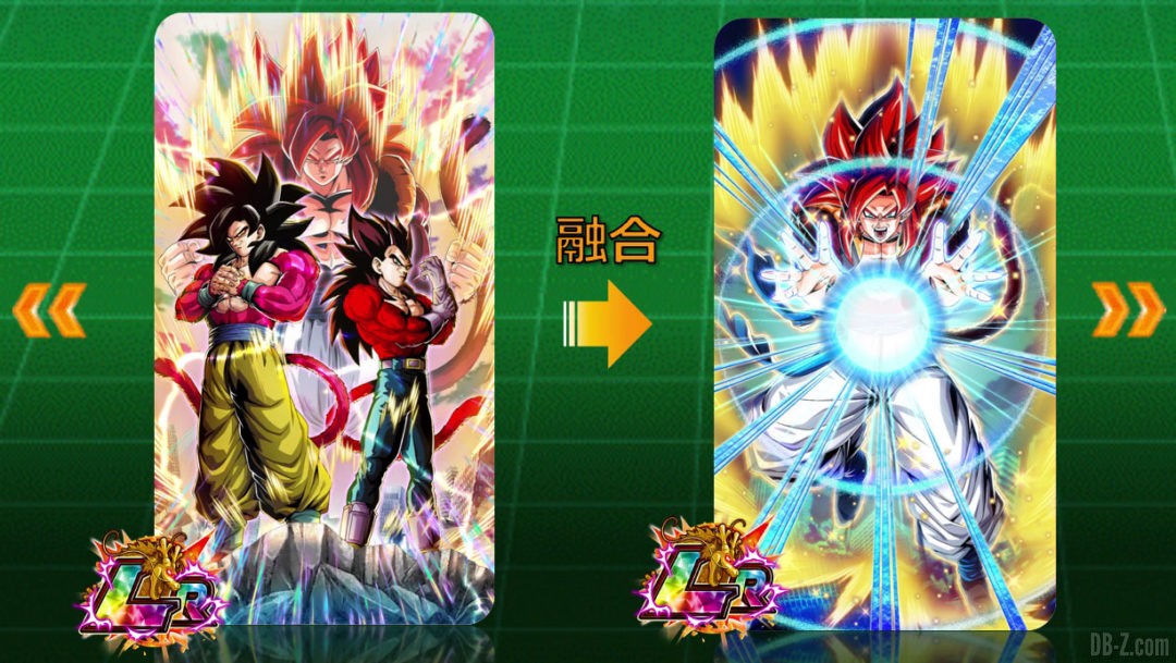 LR Goku Vegeta Super Saiyan 4 Gogeta