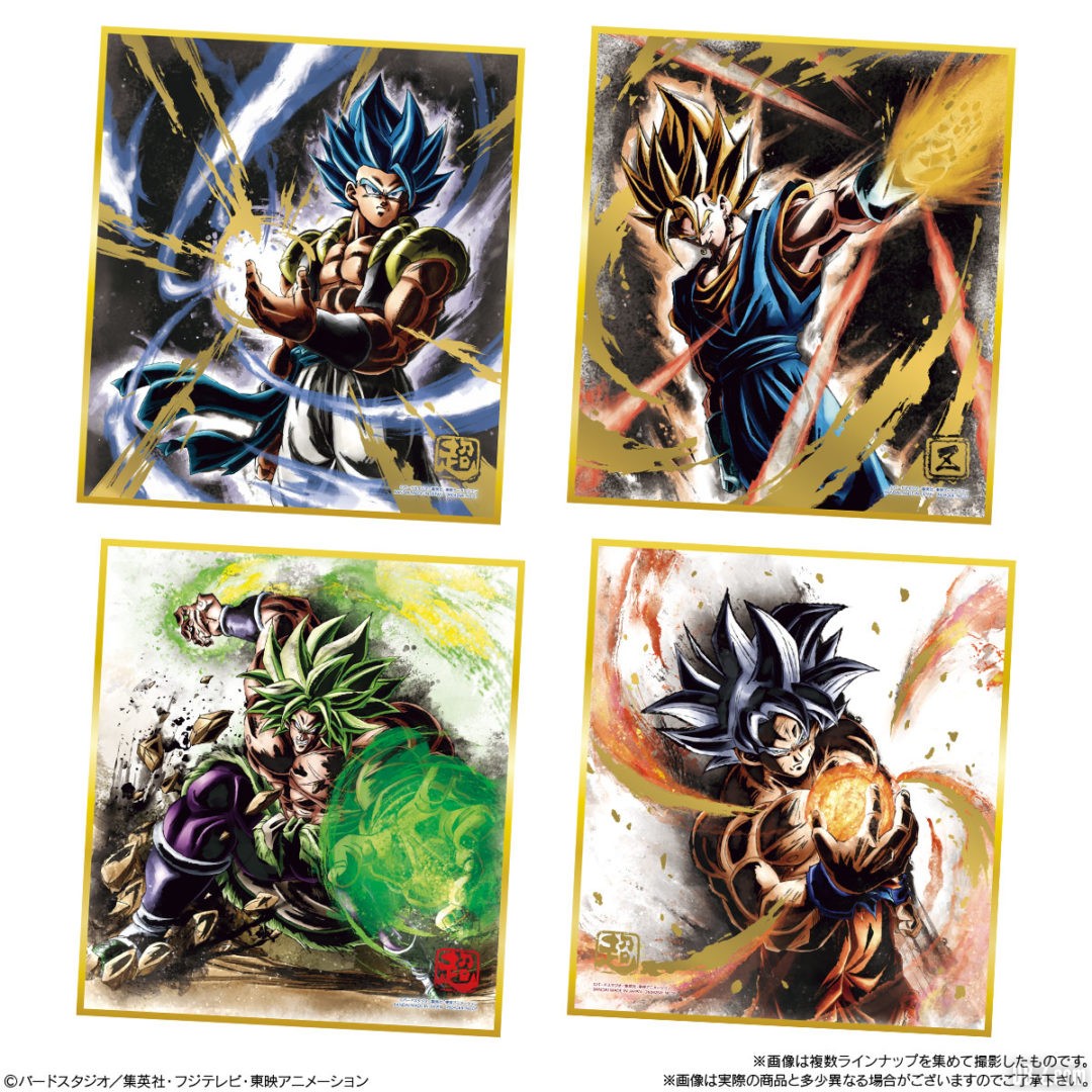 Dragon Ball Shikishi Art Raging Lot 1