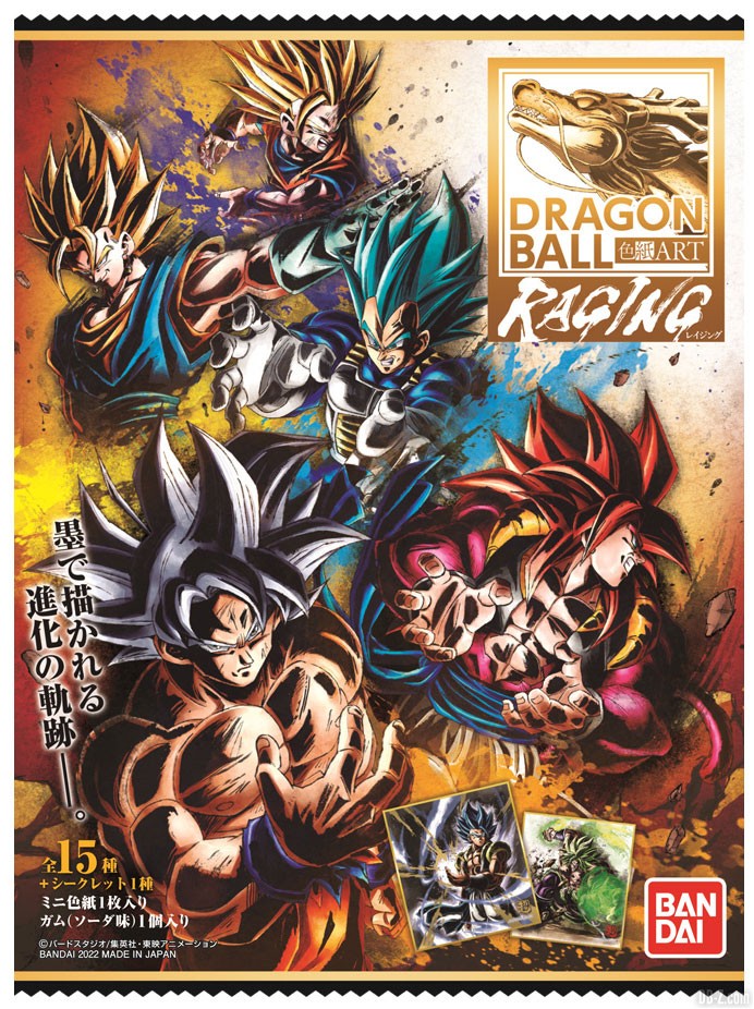 Dragon Ball Shikishi Art Raging Packaging