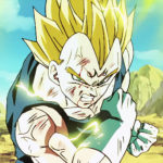 Majin Vegeta colere