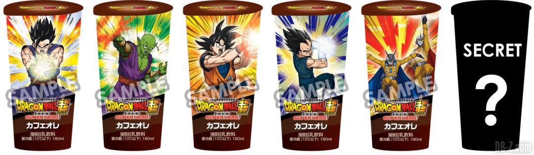 Bouteille Cafe au lait Dragon Ball Super SUPER HERO