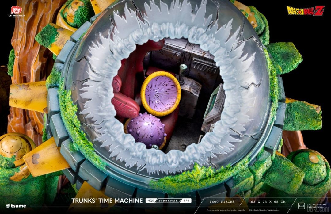 Trunks Time Machine Tsume HQS Dioramax image 15