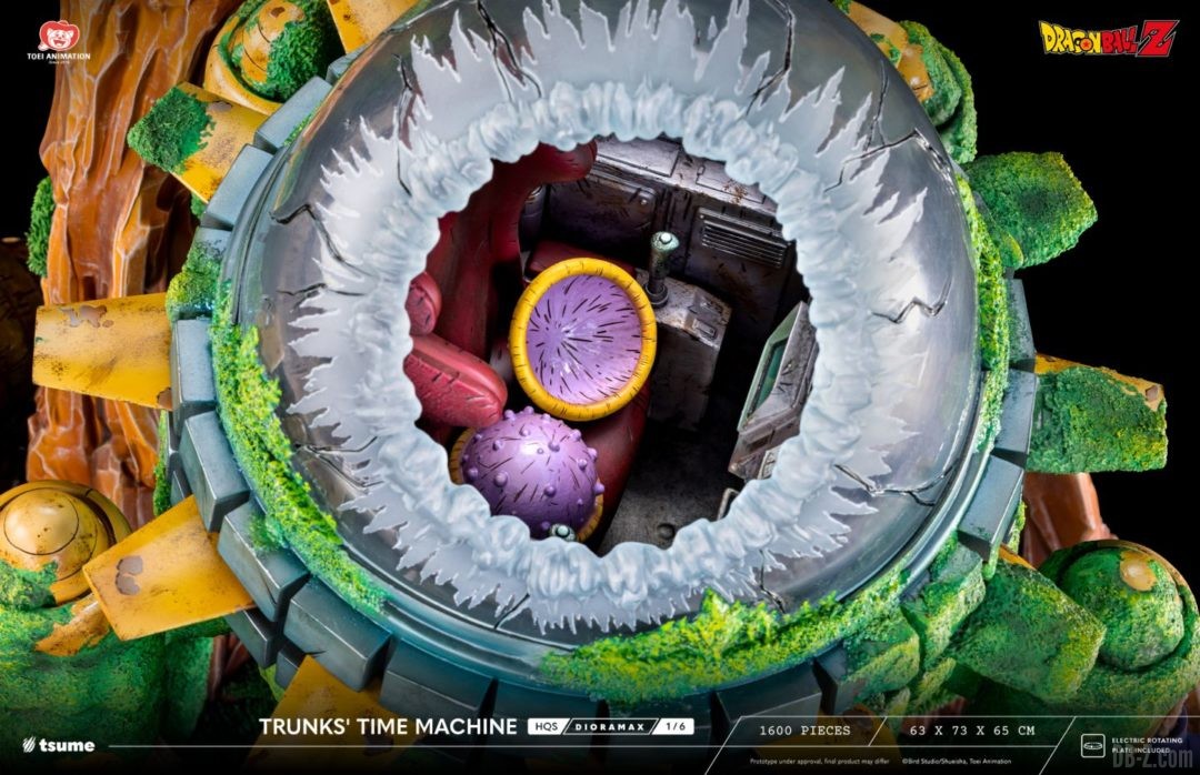 Trunks Time Machine Tsume HQS Dioramax image 15