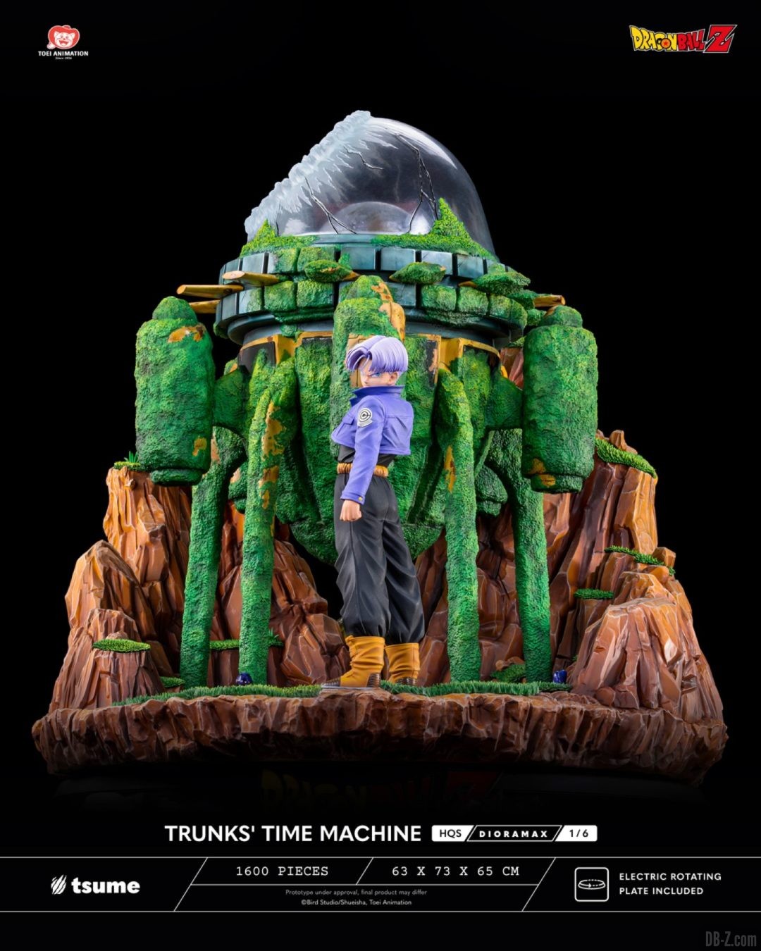 Trunks Time Machine Tsume HQS Dioramax image 17