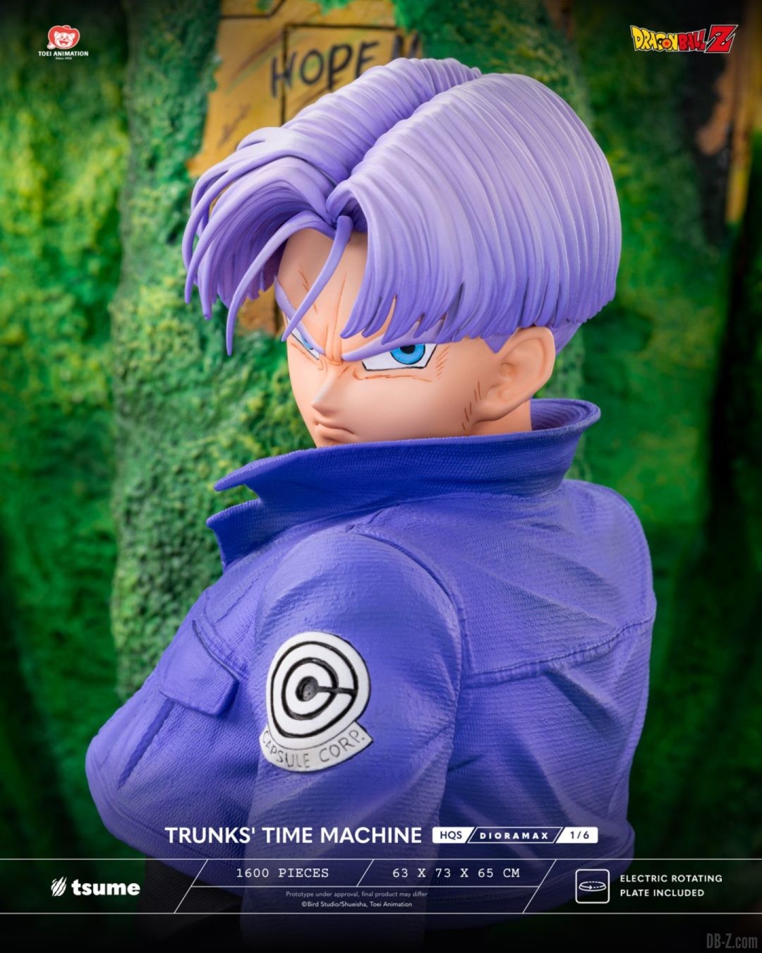 Trunks Time Machine Tsume HQS Dioramax image 2