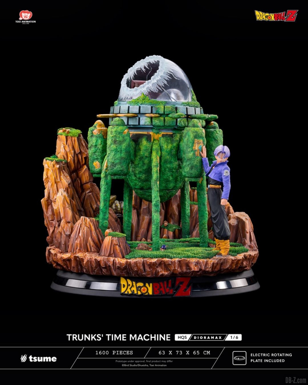 Trunks Time Machine Tsume HQS Dioramax image 3
