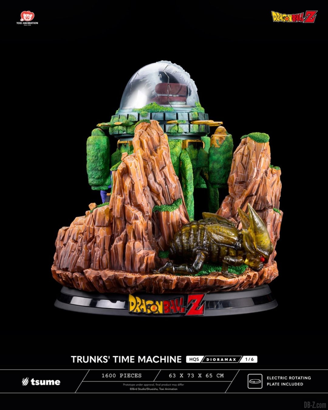 Trunks Time Machine Tsume HQS Dioramax image 7