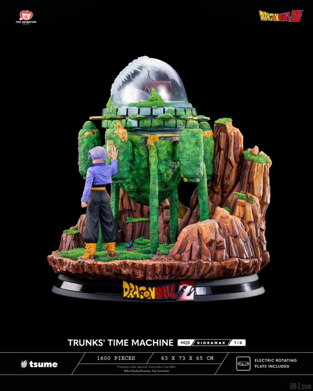 Trunks Time Machine Tsume HQS Dioramax image 9