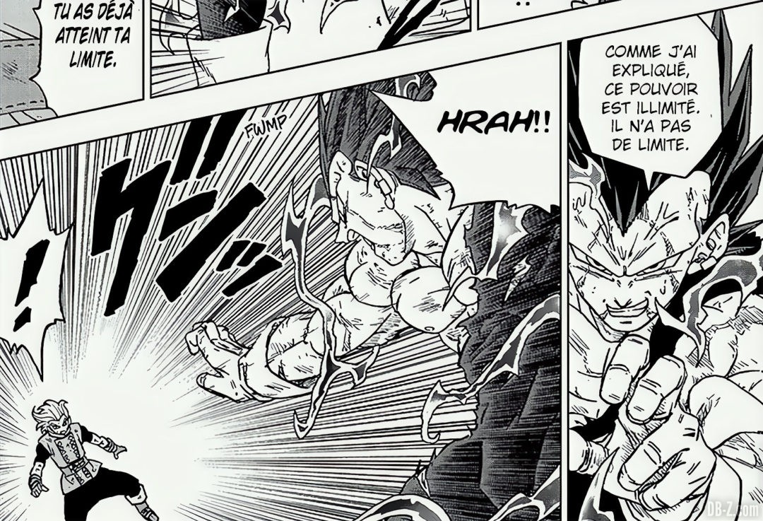 Pouvoir de Vegeta Ultra Ego 1