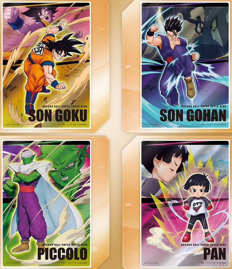 SMP Dragon Ball Super SUPER HERO Goku Gohan Piccolo Pan